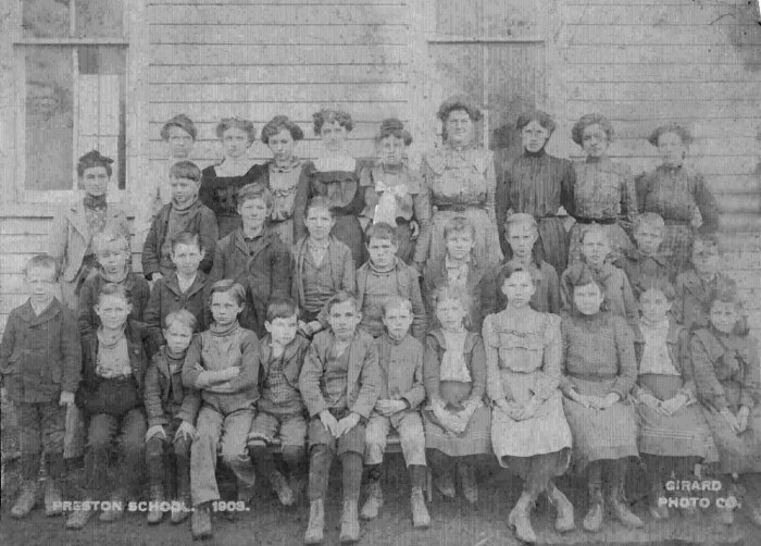 Preston School 1903