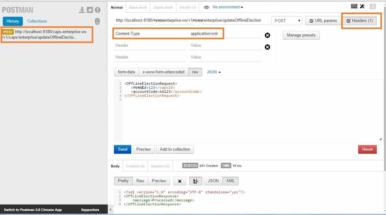 Chrome Postman to test and debug RESTful  Services 800+ Java & Big