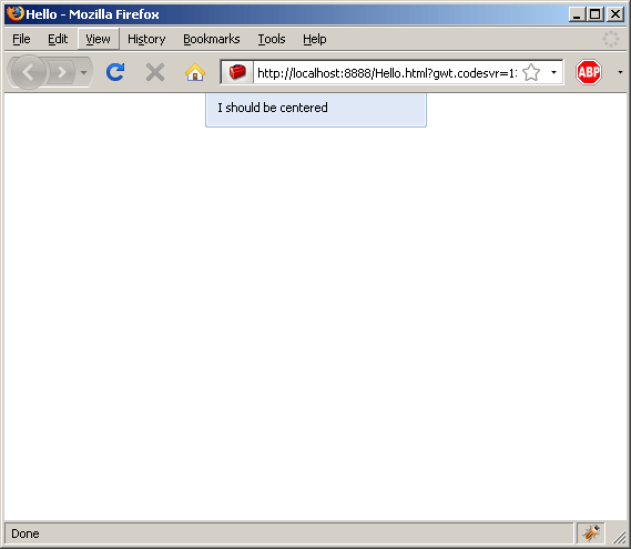 Set margin of vertical layout (Smart GWT) Layout « GWT « Java