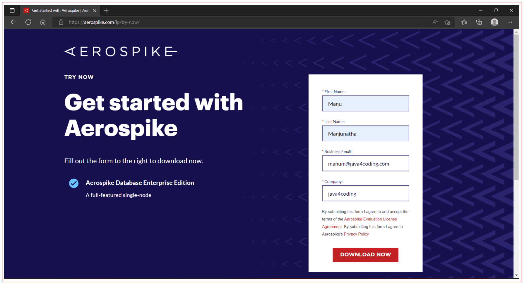 How to Install Aerospike java4coding