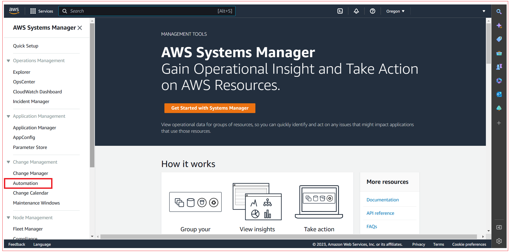 AWS List All Used Resources Run Automation java4coding
