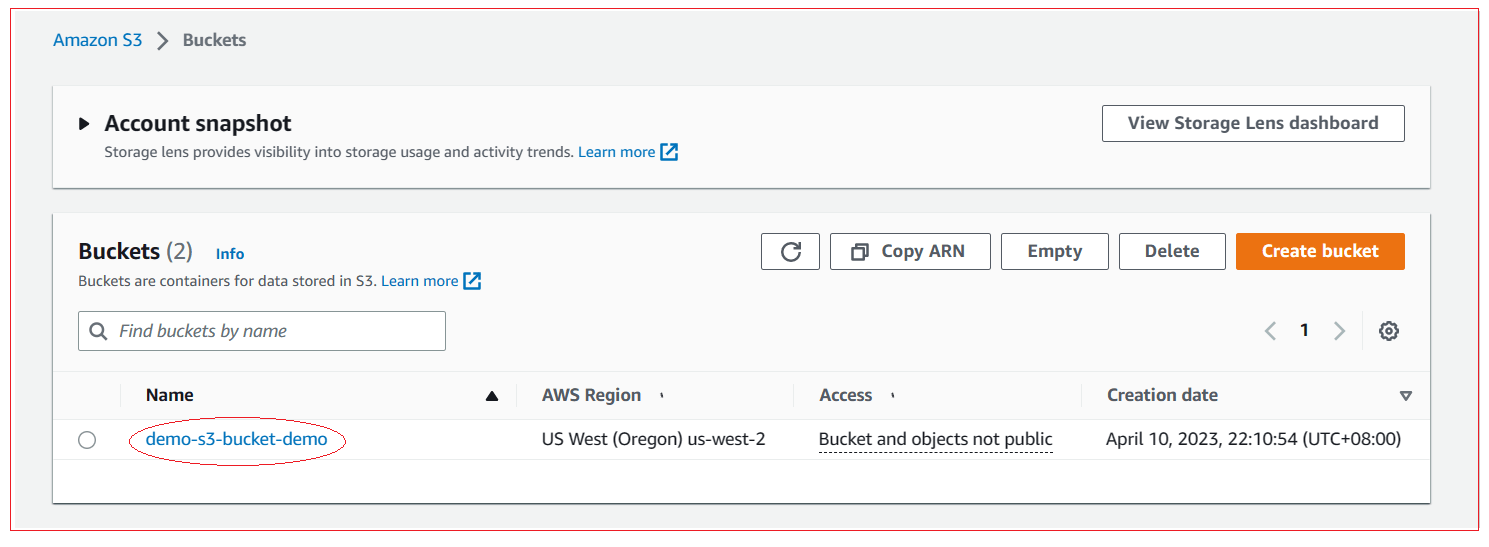 Uploading/downloading objects to S3 bucket from AWS Management Console