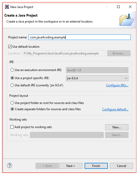 Java 9 Module Example java4coding
