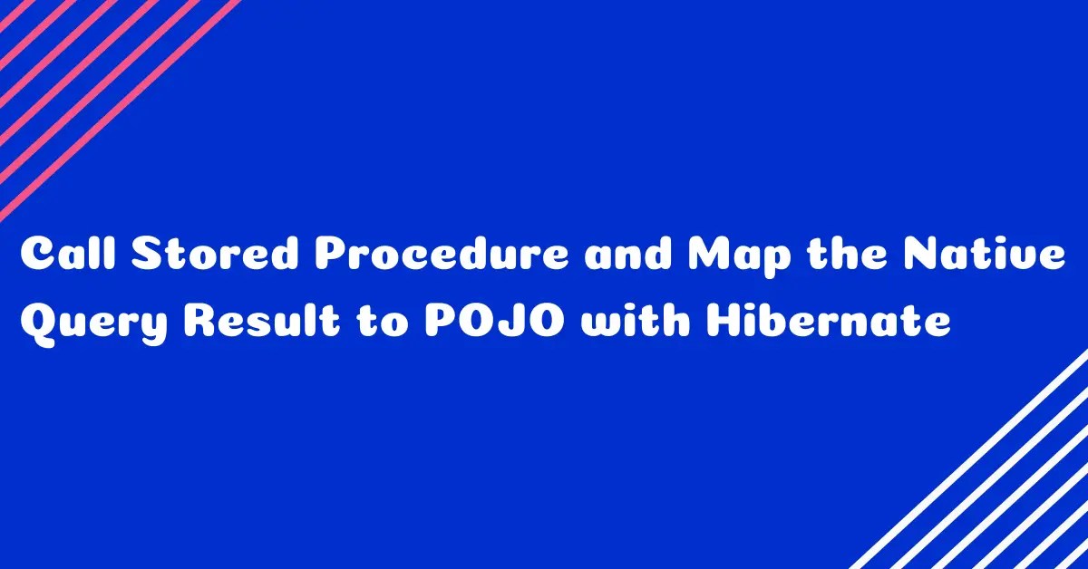 Jpa Native Query Mapping With Pojo Jpa Native Sql Resultset Mapping SULTRO