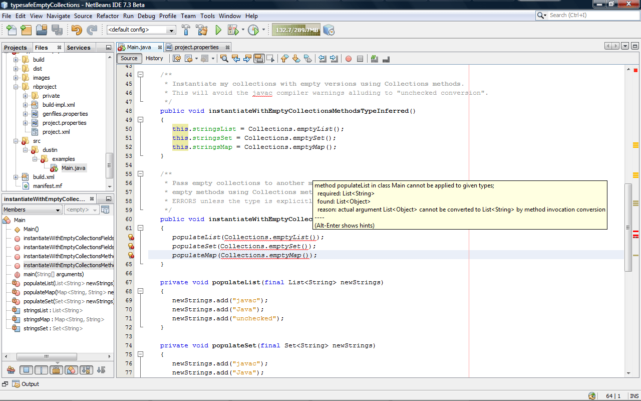 Java中的类型安全的空集合CSDN博客