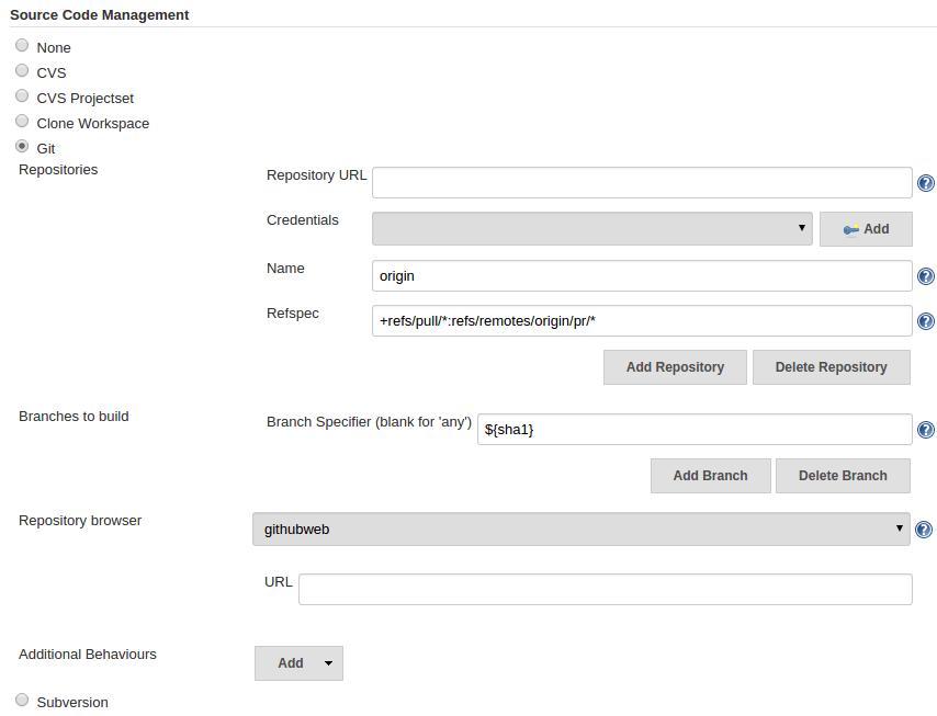 GitHub and Jenkins pull request checking Java Code Geeks