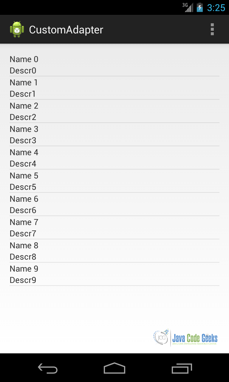 Android UI Understanding Views Java Code Geeks