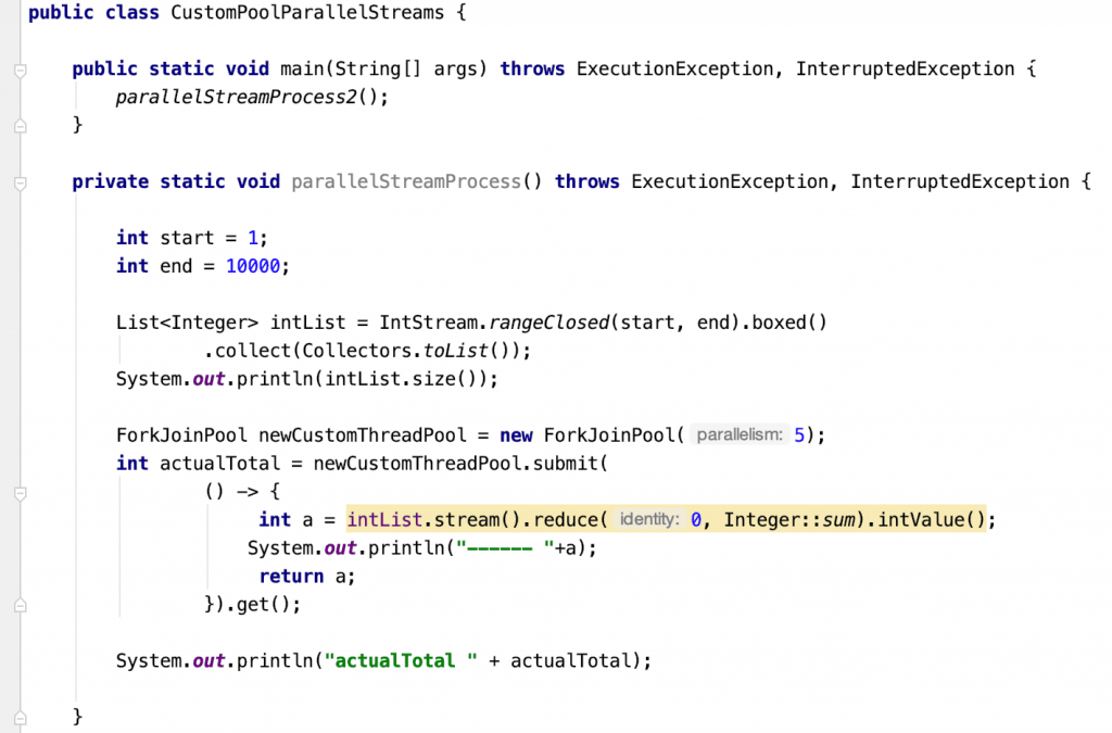 Java 8 Parallel Streams Custom Thread Pools Examples Java Code Geeks