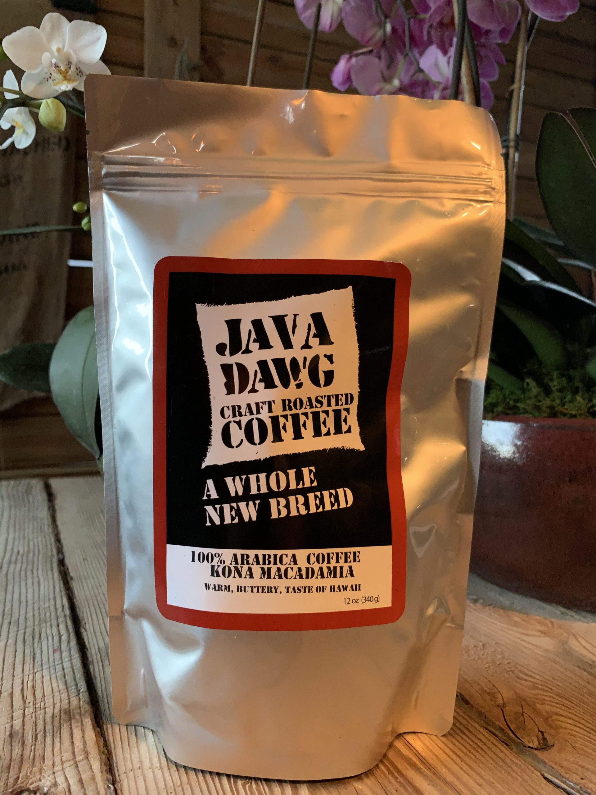 Kona Macadamia Java Dawg Coffee