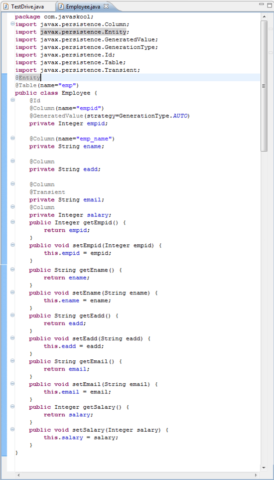 Hibernate Framework ORM Tool Hibernate Using Annotation