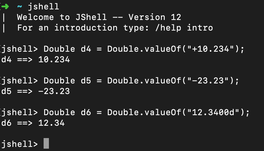 Java String to Double Conversion