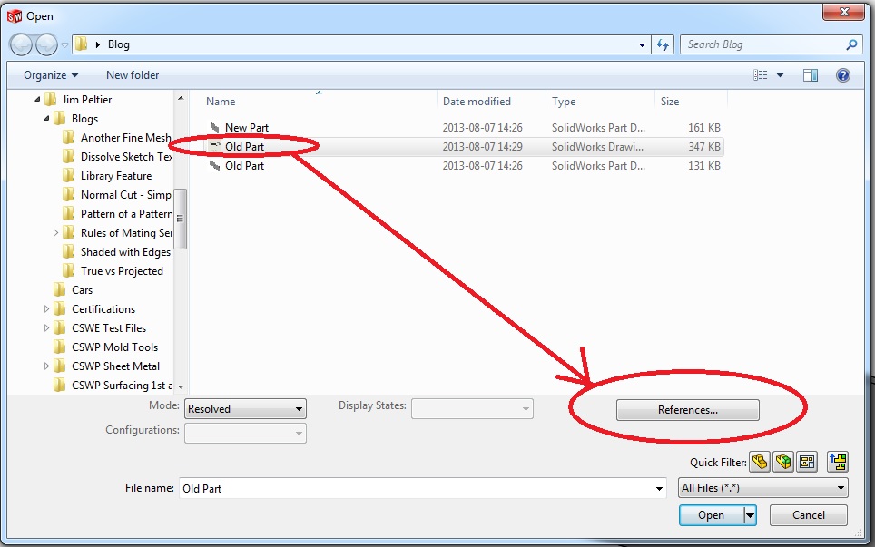 Change Solidworks Drawing Reference To Point To A Different Part Change Solidworks Drawing Reference To Point To A Different Part