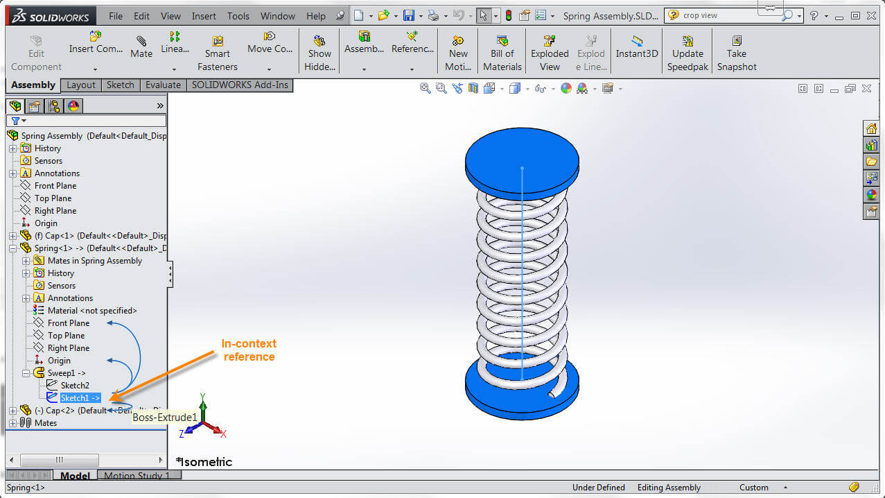How to Animate Spring Motion with SOLIDWORKS