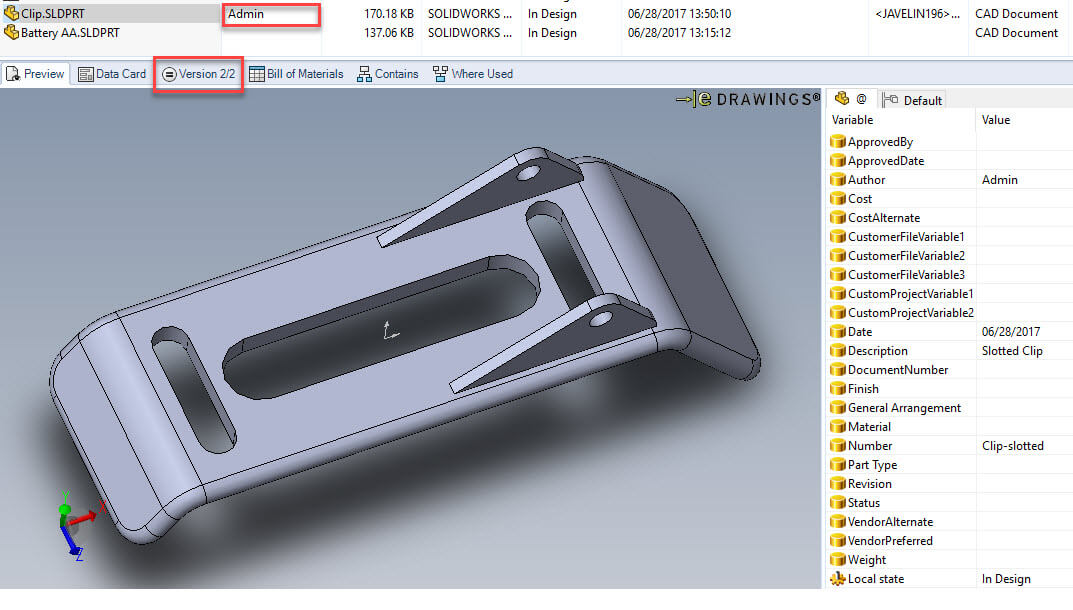 SOLIDWORKS PDM Rollback Alternative Method that does not delete files