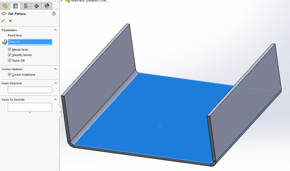 How to flip the Bend Direction of a SOLIDWORKS Sheet Metal Part