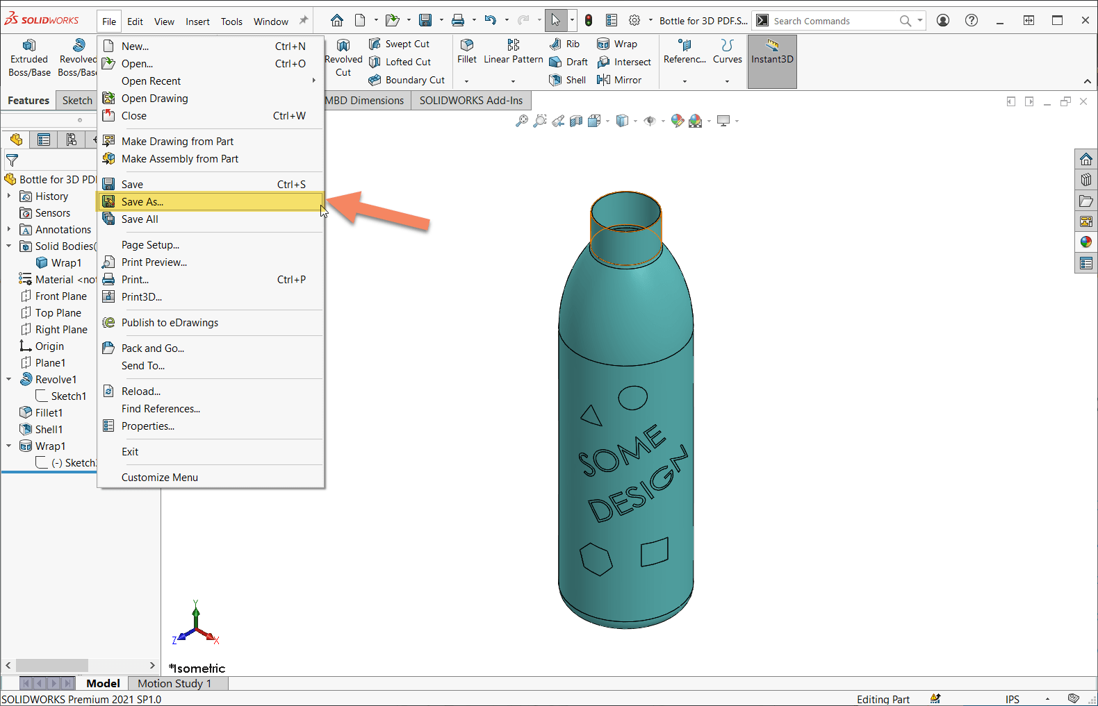 How to create 3D PDFs of SOLIDWORKS Parts and Assemblies