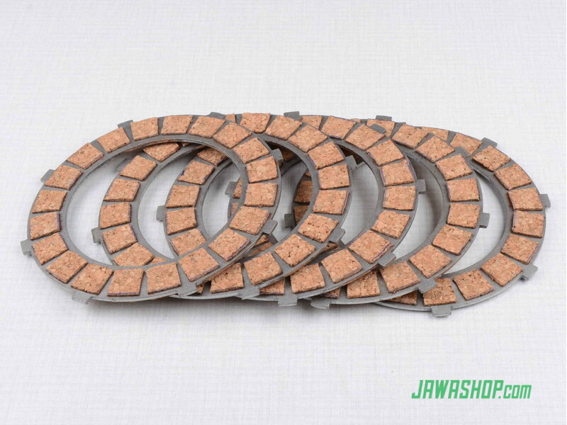 Clutch plate set cork (Jawa 500 ohc)