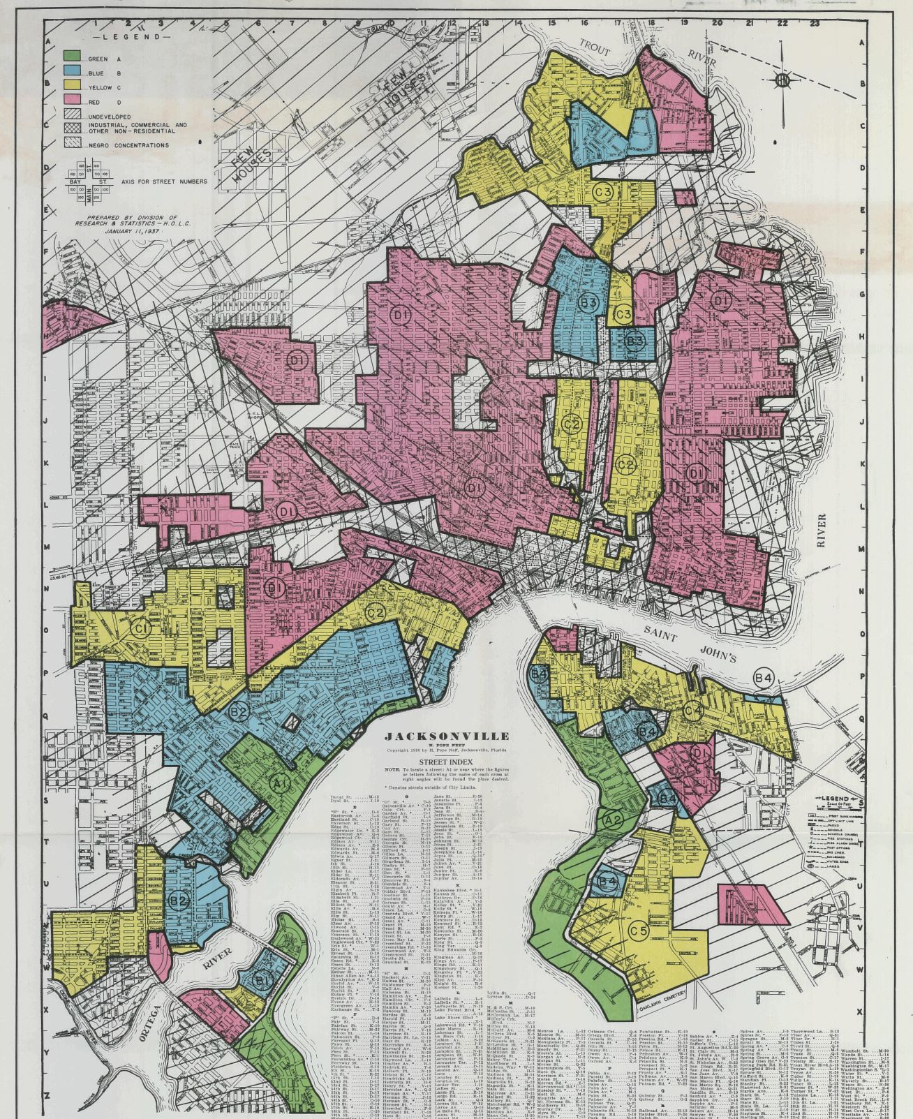 The Long Historical Reach of "Redlining" THE JACKSONVILLE HISTORY CENTER