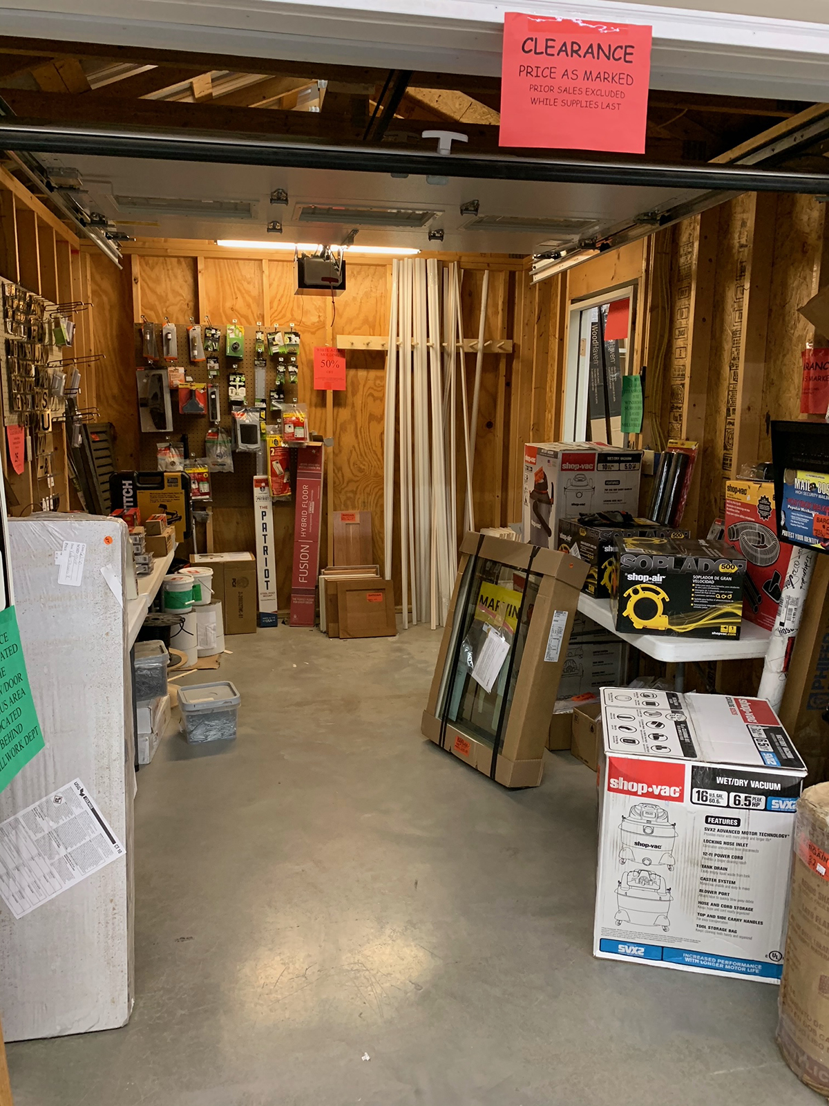 JAYK Lumber Garage Sale