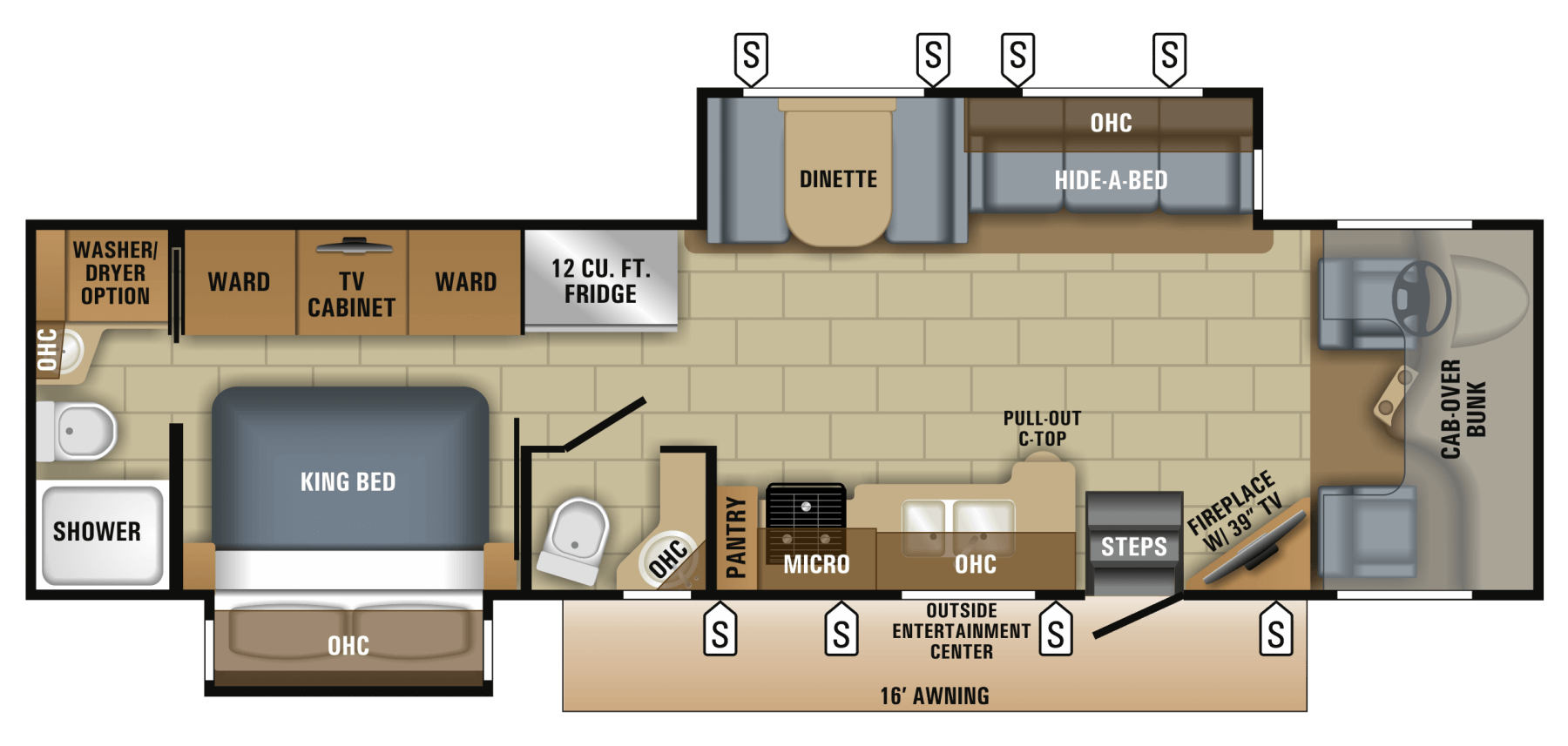 Jayco Seneca Super C Floor Plans Floor Roma