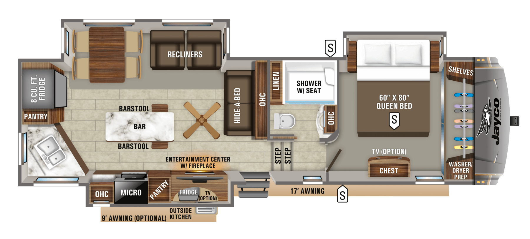 Jayco Eagle 5th Wheel Floor Plans Floor Roma