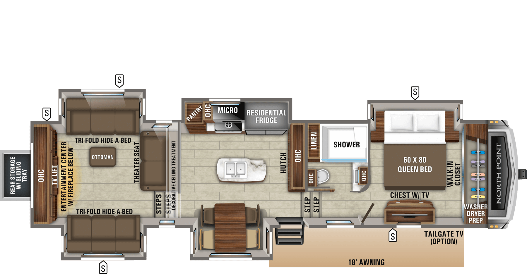 2018 Jayco North Point Floor Plans / New Or Used Jayco North Point