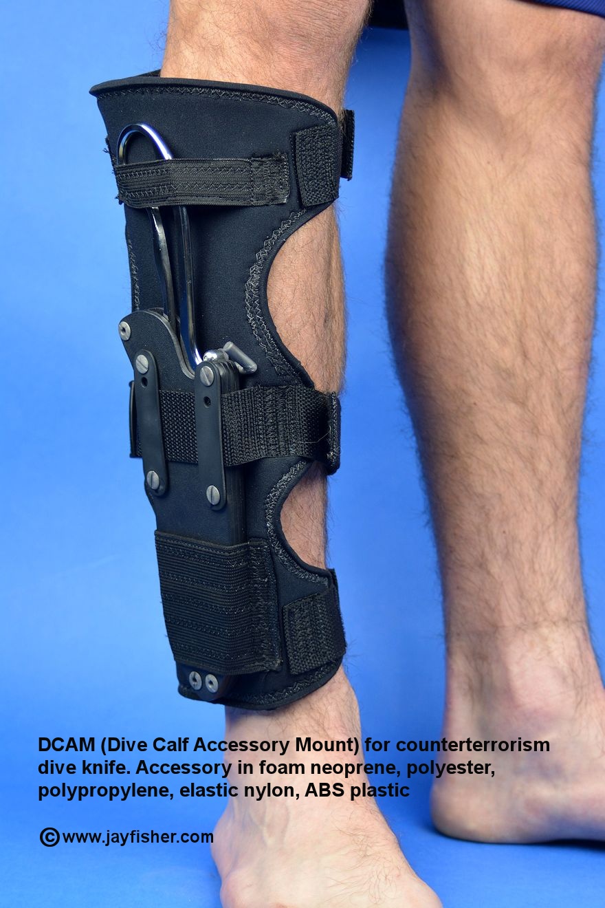 "Xanthid" Fine Handmade Tactical Dive Knife by Jay Fisher