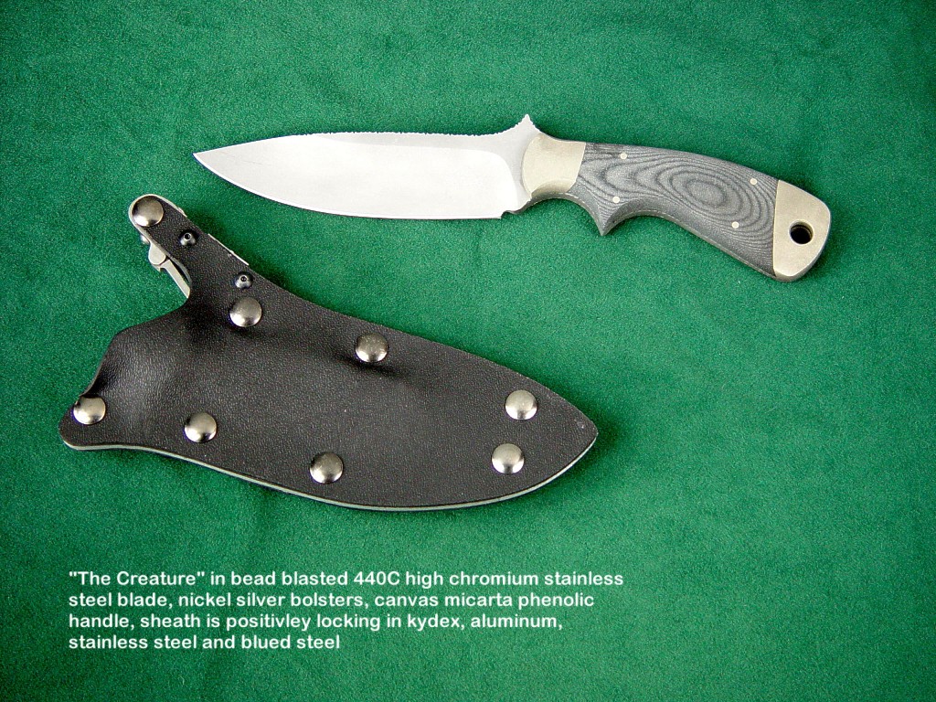 Locking Combat Knife Sheaths by Jay Fisher