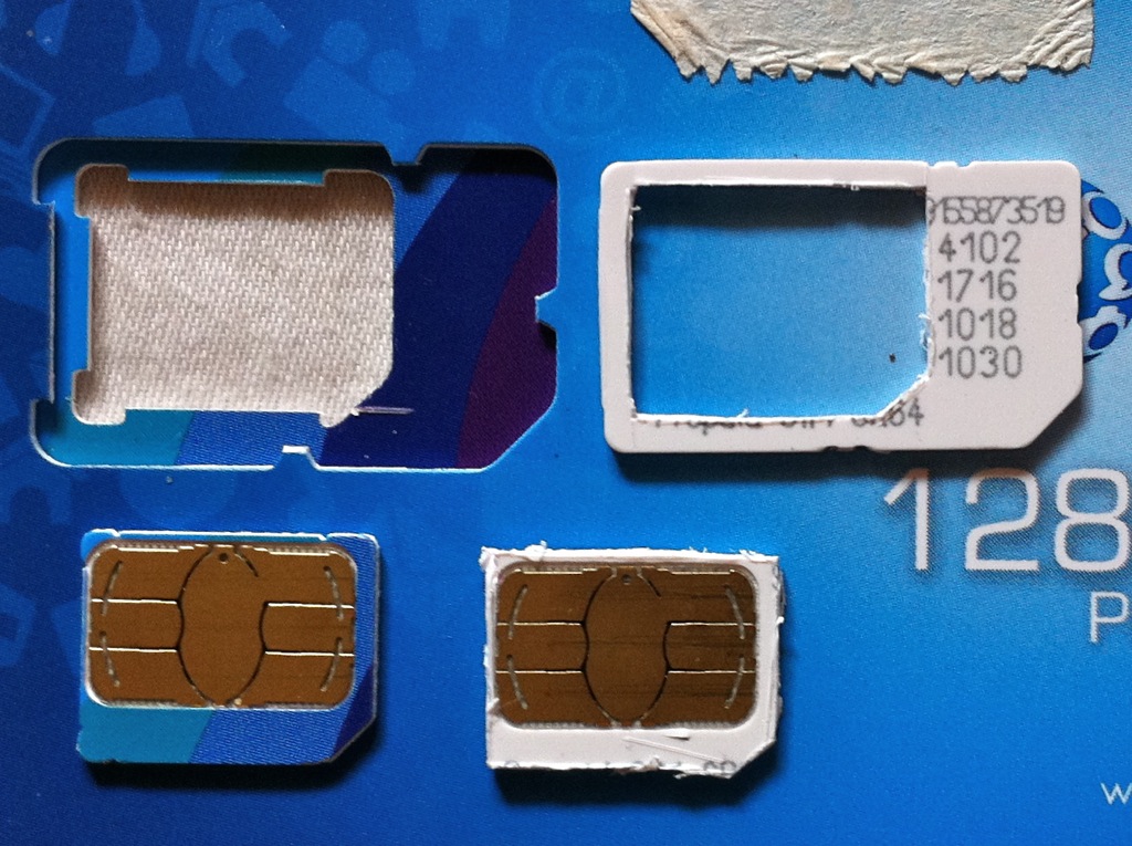 DIY Micro SIM Adapter