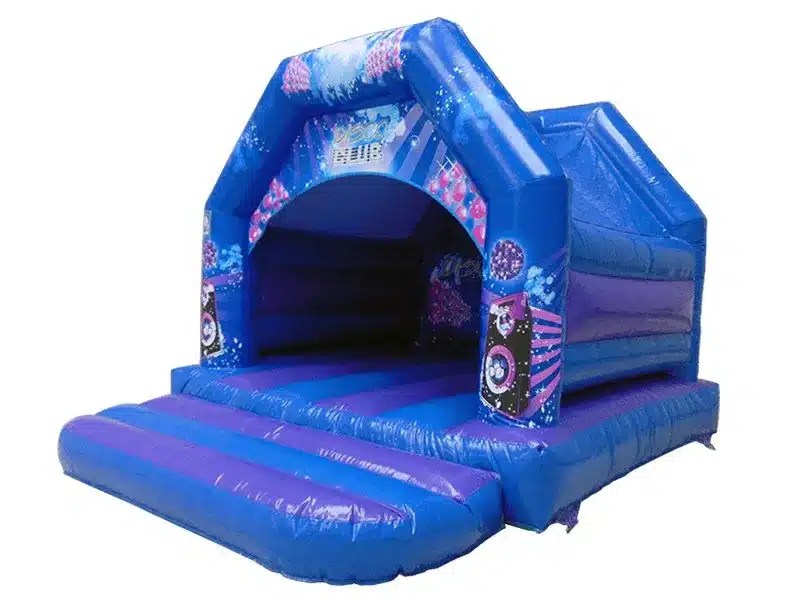 Disco Bouncy Castle Bouncy Castle Inflatable Slide and Bouncy