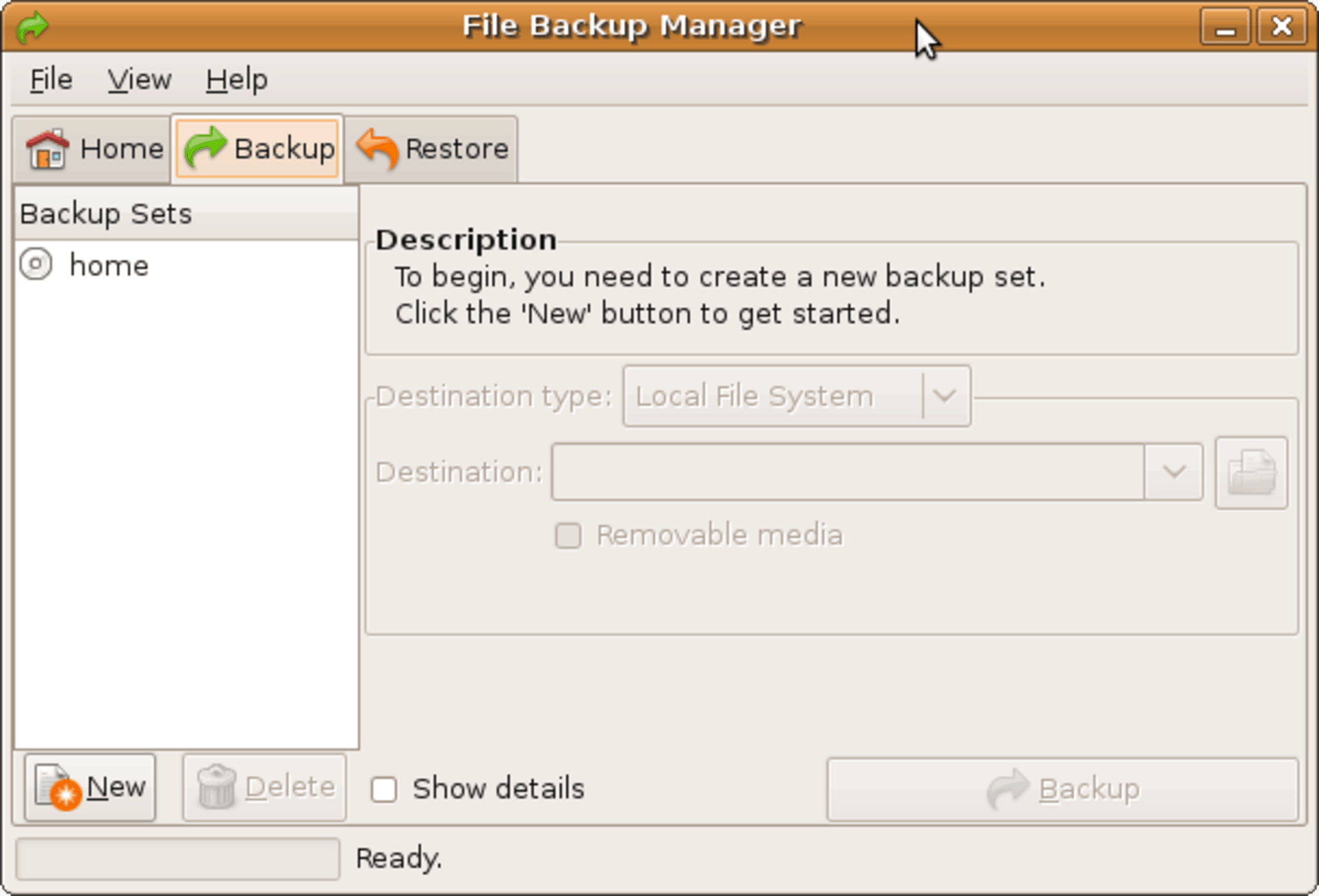 Easy backups in Ubuntu with File Backup Manager pybackpack Jaytag