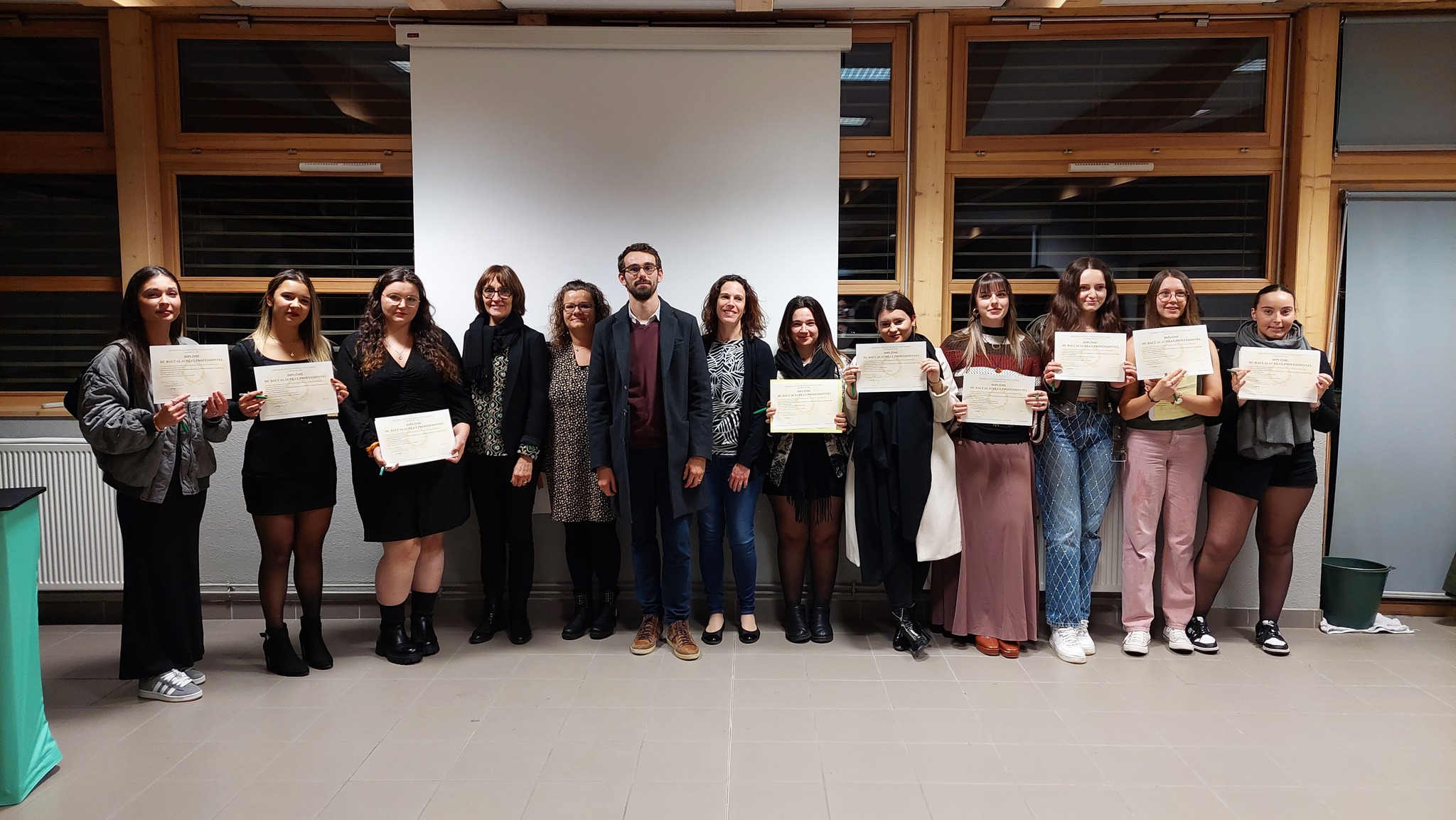 Remise des diplômes session 2023 Lycée JB d'Allard
