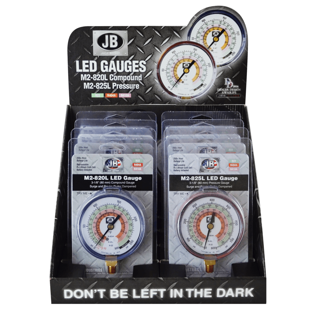 LED Gauge Counter Display 12 Pack JB Industries