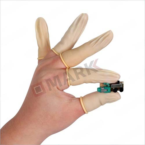 Yellow ESD Finger Cots