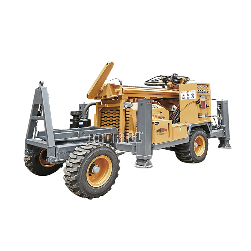 Trailer Mounted Water Well Drilling Rigs,