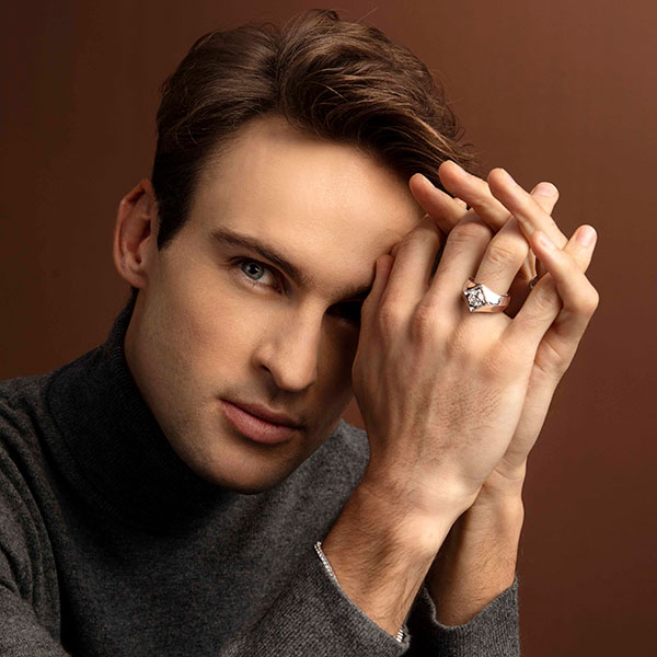 Smiling Rocks Brings Bold Style To Its New Men's Engagement Rings JCK