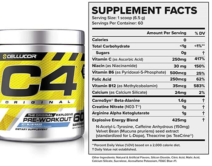 C4 Original Pre Workout