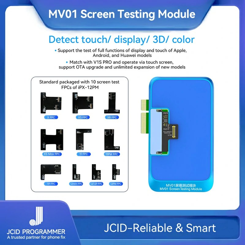 MV01 Screen Testing Module For iPhone Android Huawei Screen Display And