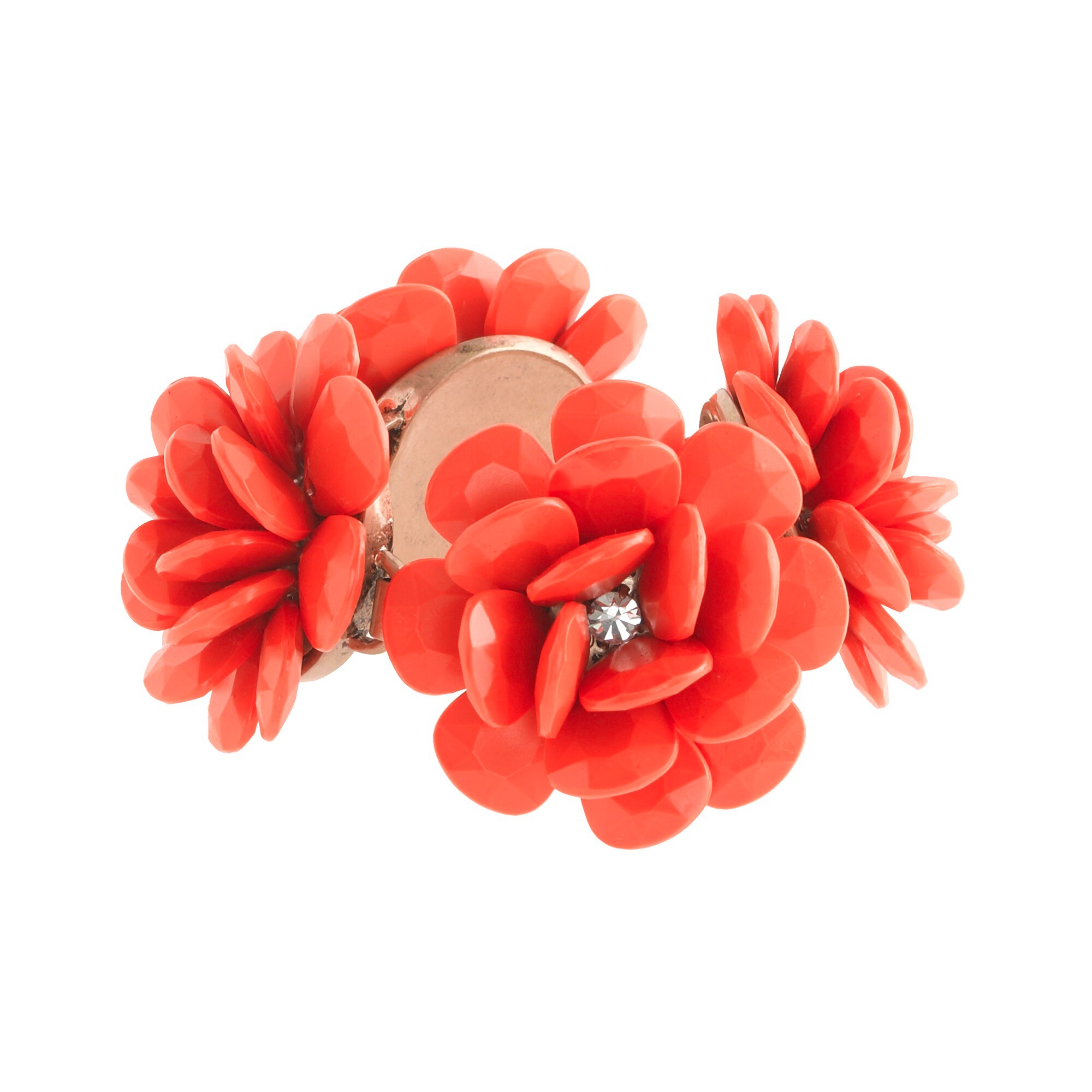 Beaded rose bracelet J.Crew