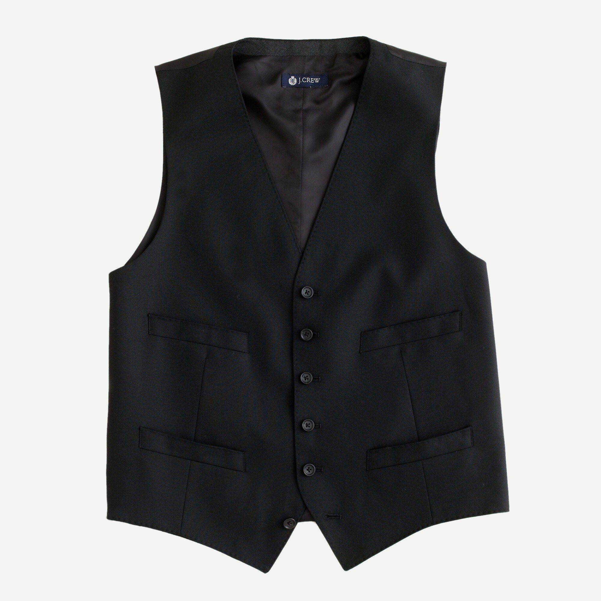 J.Crew Ludlow Suit Vest In Italian Wool For Men