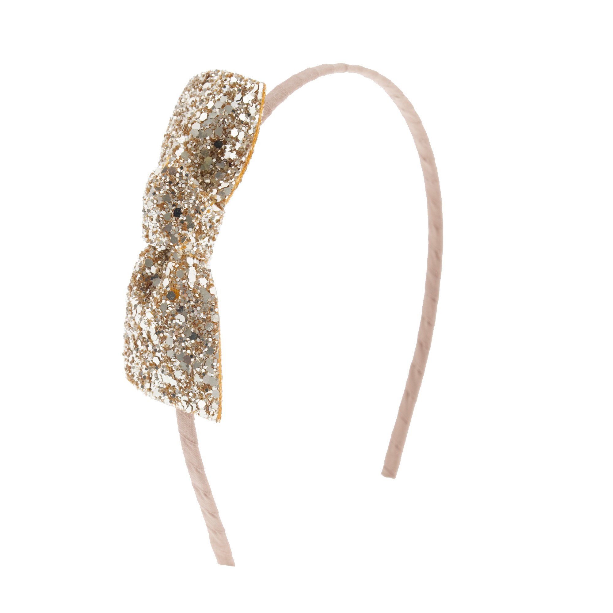 Girls' glitter bow headband Girl hair accessories J.Crew