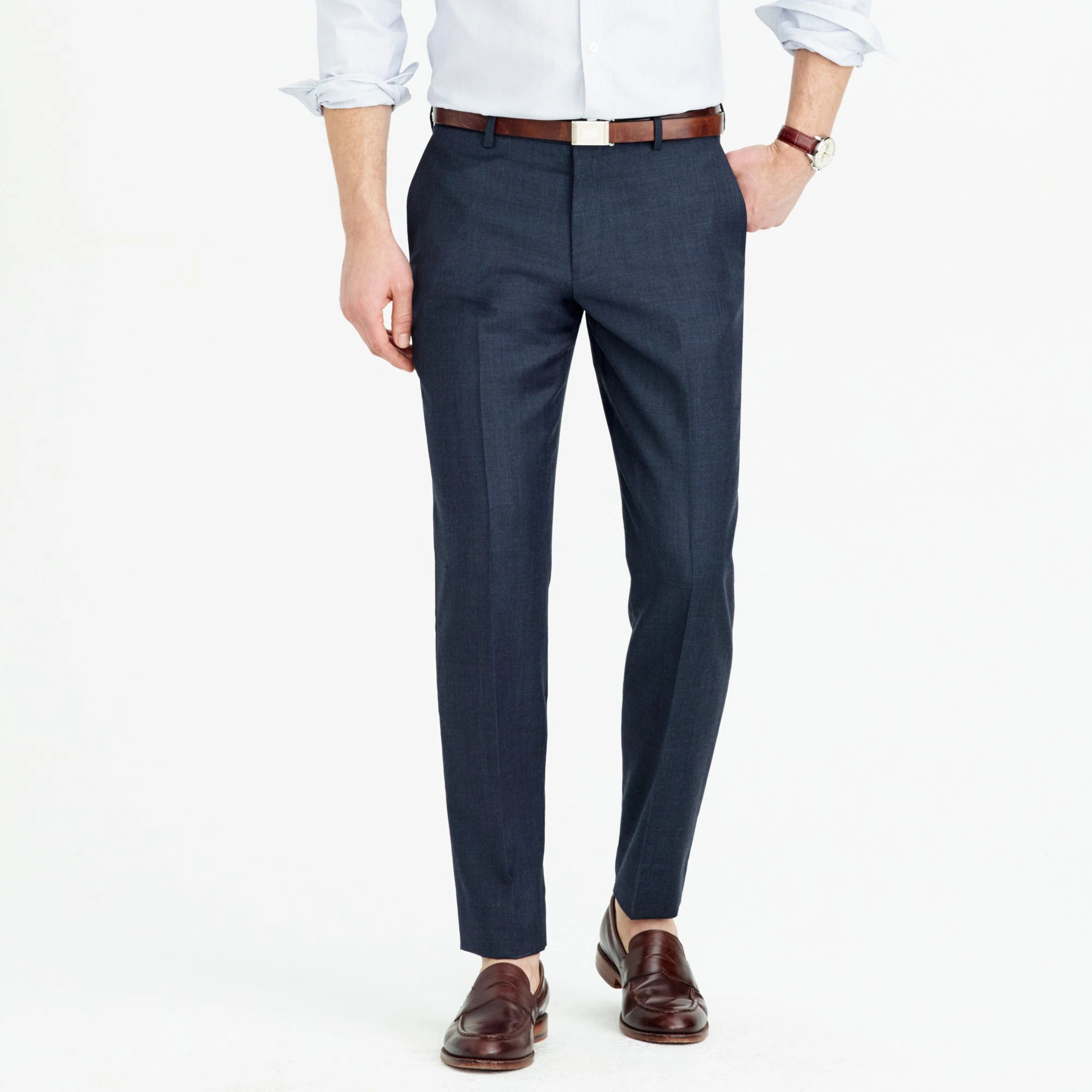 J.Crew Ludlow Slimfit Suit Pant In Italian Worsted Wool For Men