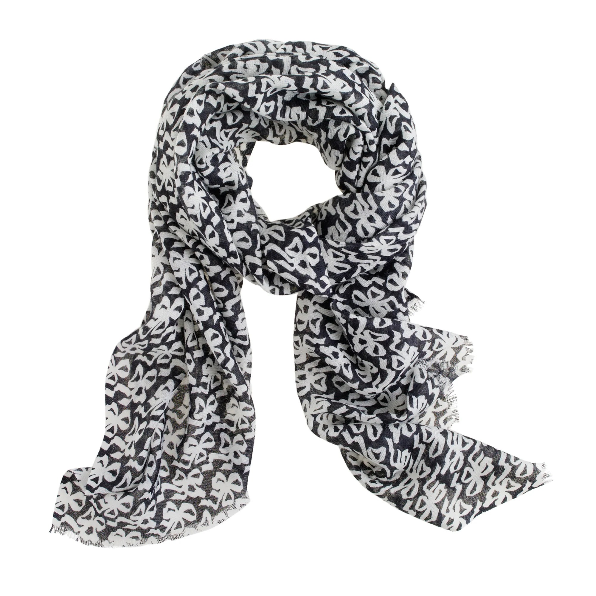 Printed wool scarf Women scarves J.Crew