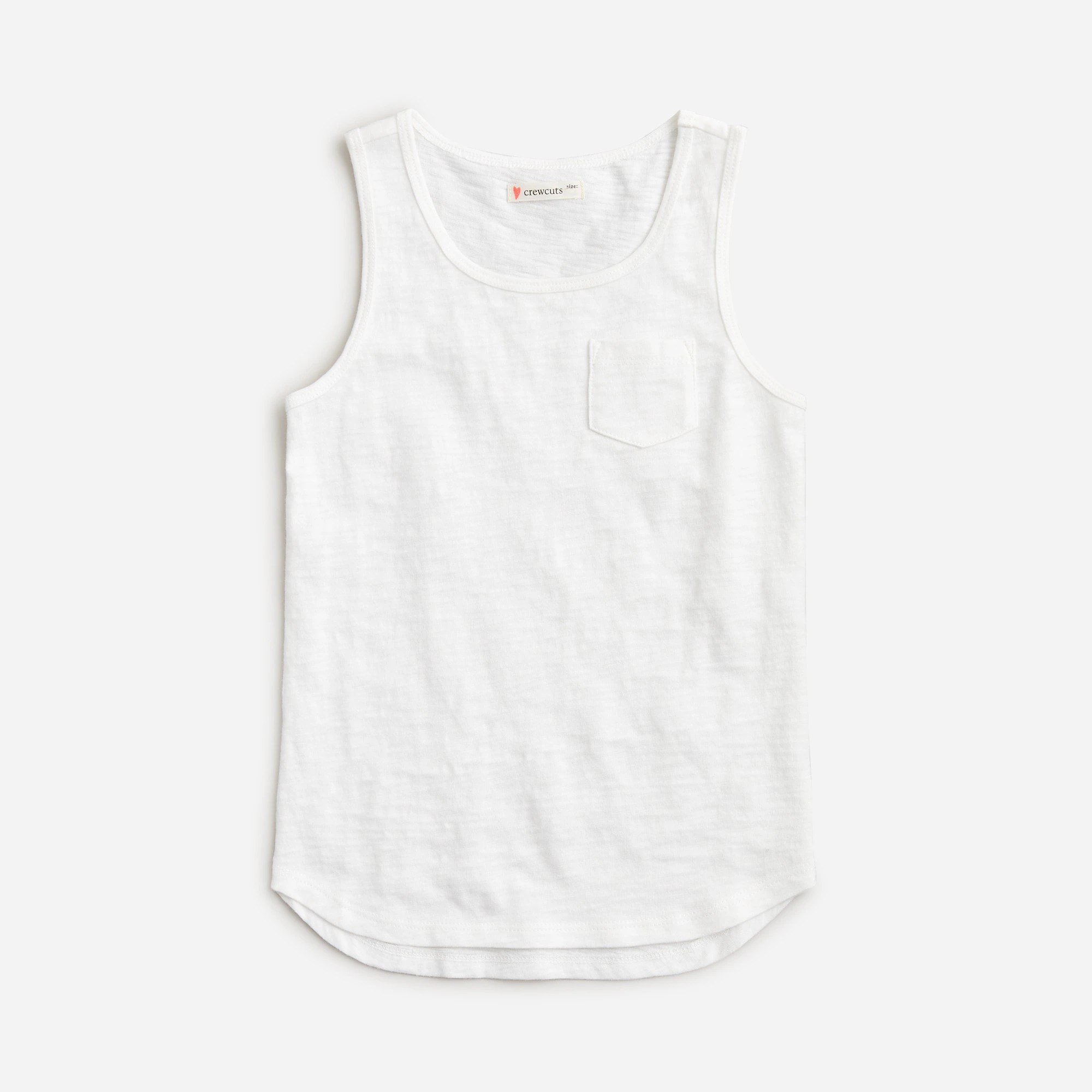 J.Crew Girls' Solid Pocket Tank Top For Girls
