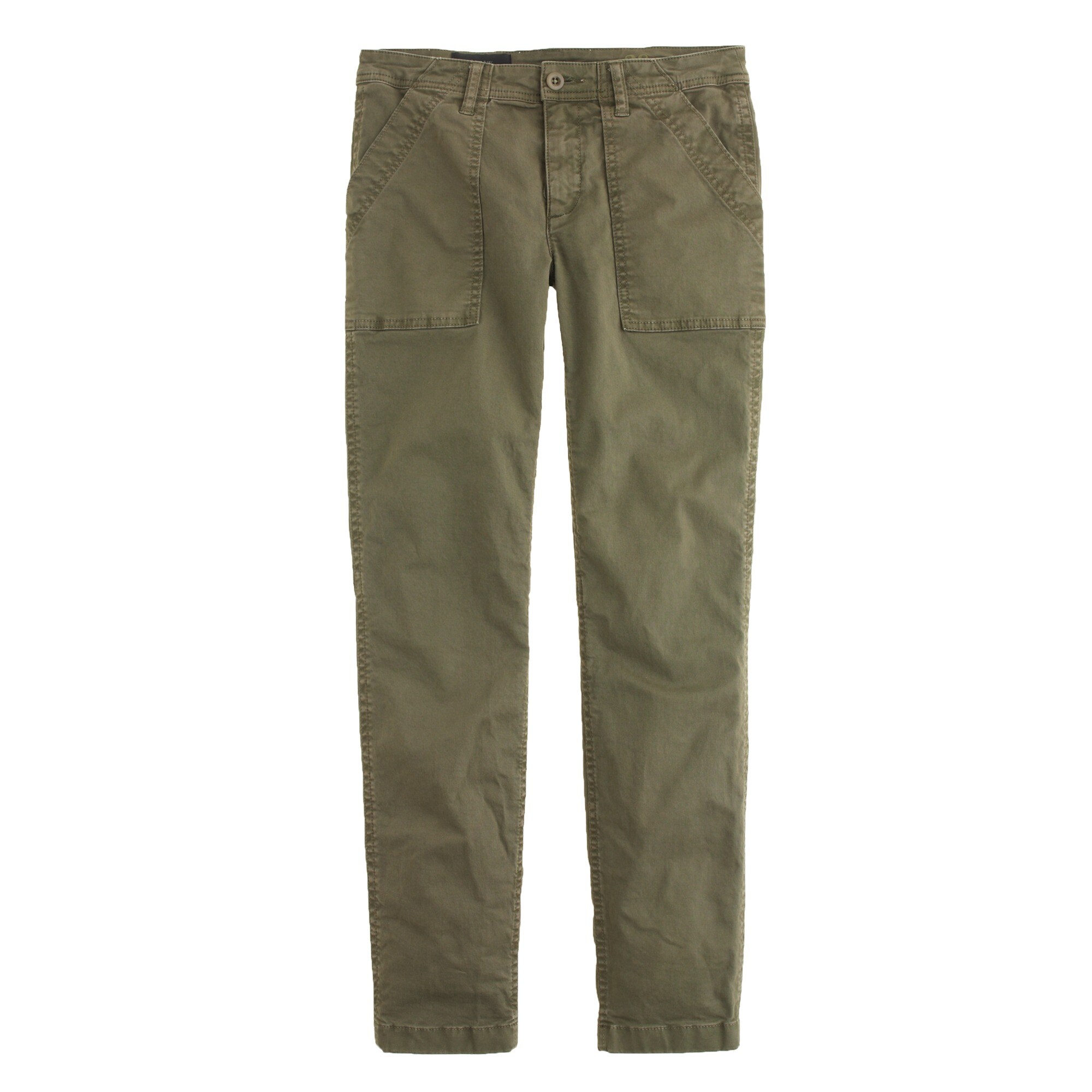 Skinny washed twill utility pant J.Crew