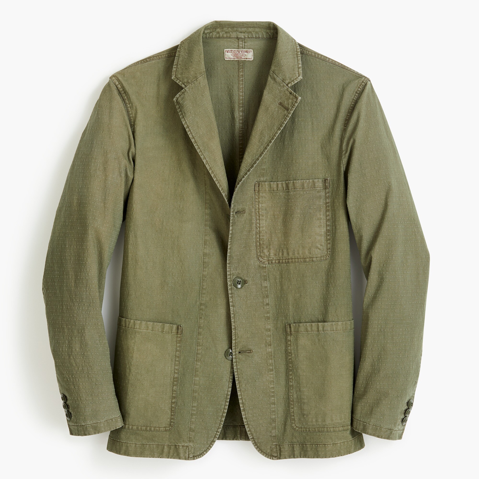 J.Crew Wallace & Barnes Slimfit Chore Blazer In Italian Ripstop Cotton