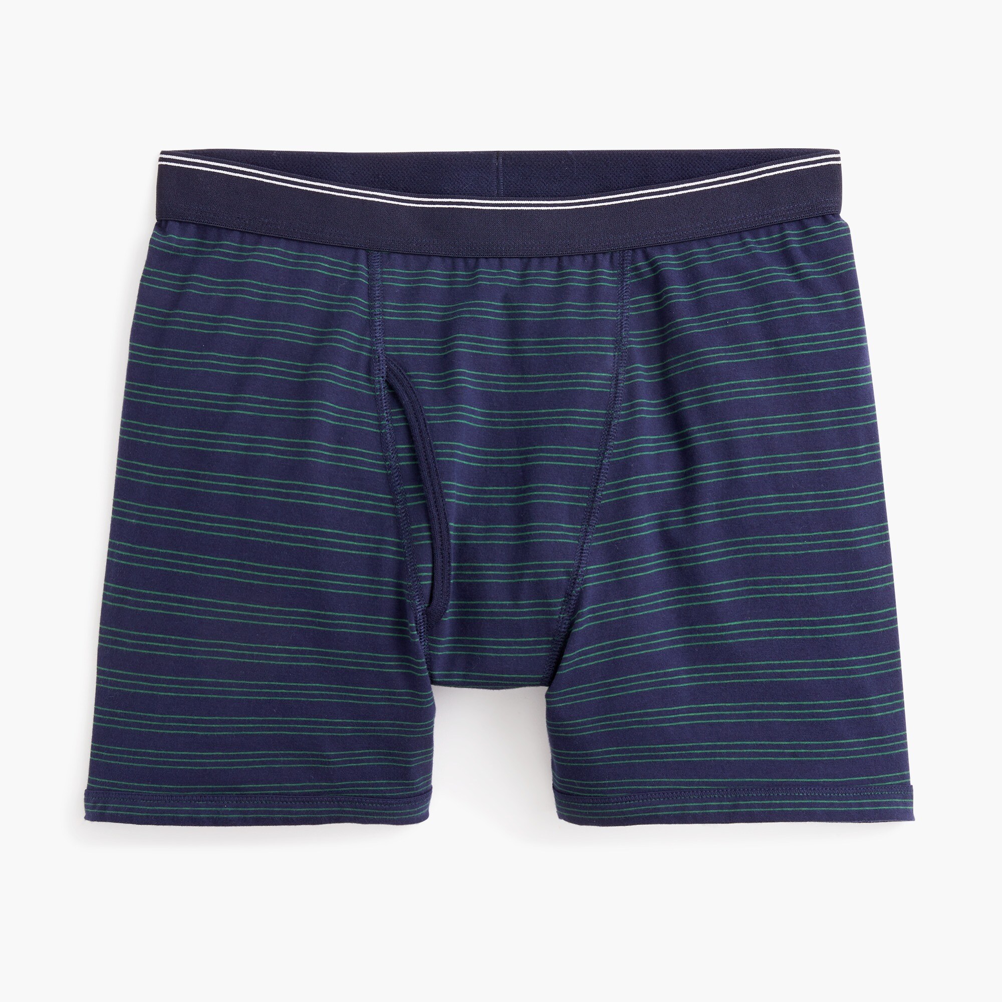 J.Crew Knit Boxer Brief In Stripe For Men