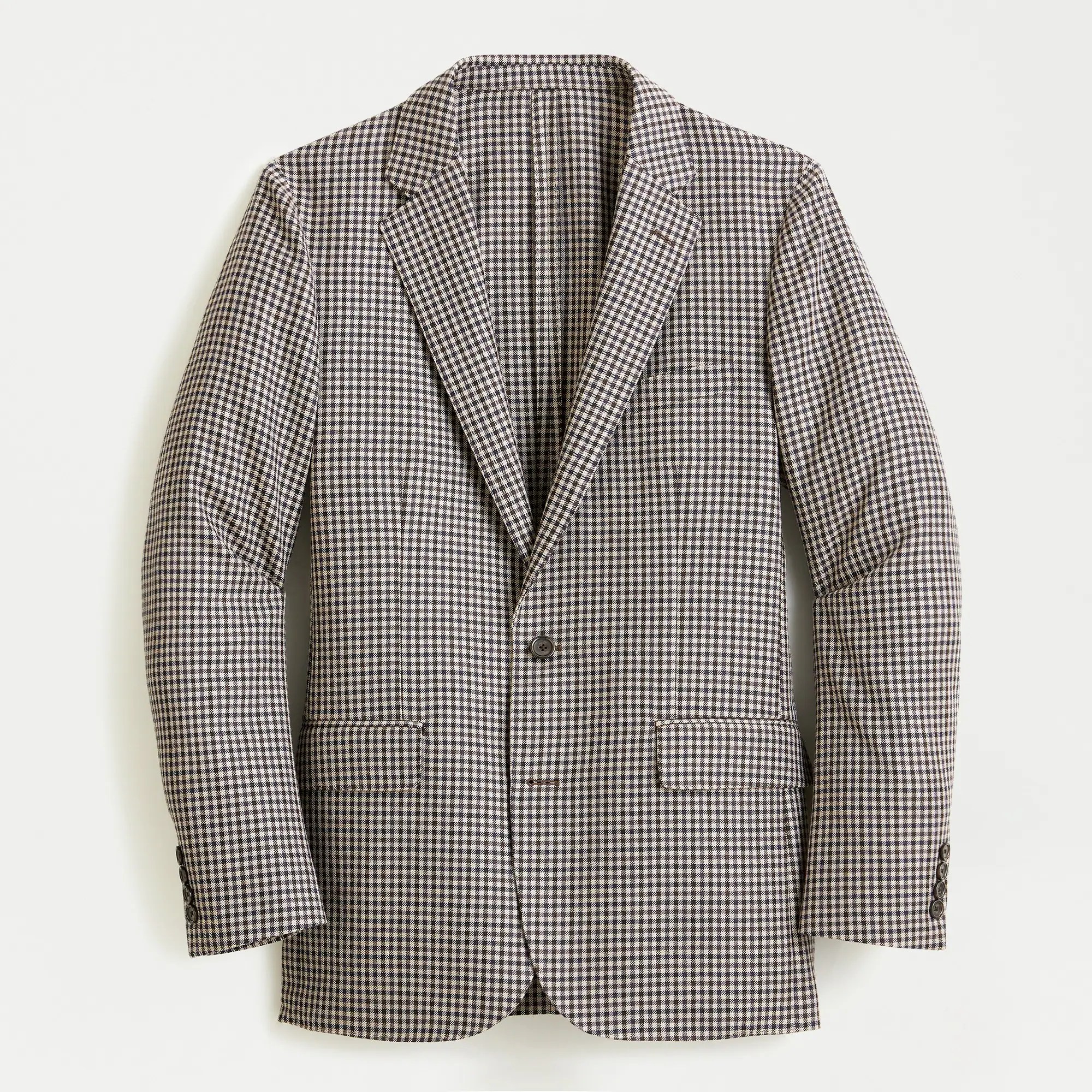 J.Crew Ludlow Slimfit Unstructured Suit Jacket In Houndstooth English