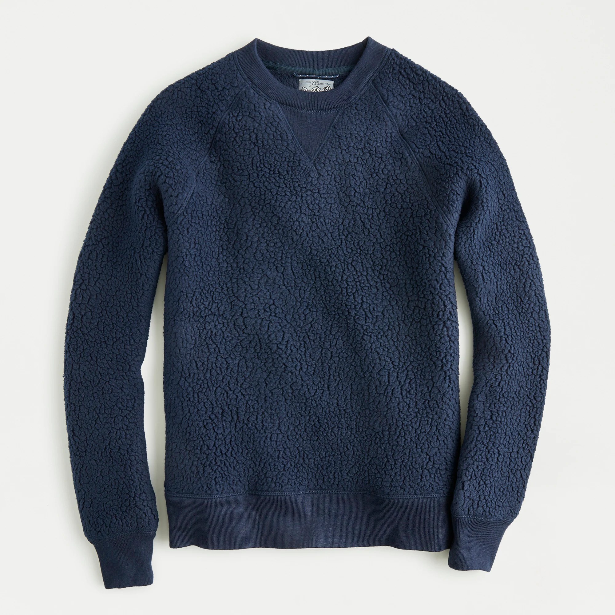 J.Crew Nordic Polartec® Sherpa Fleece Crewneck Sweatshirt For Men