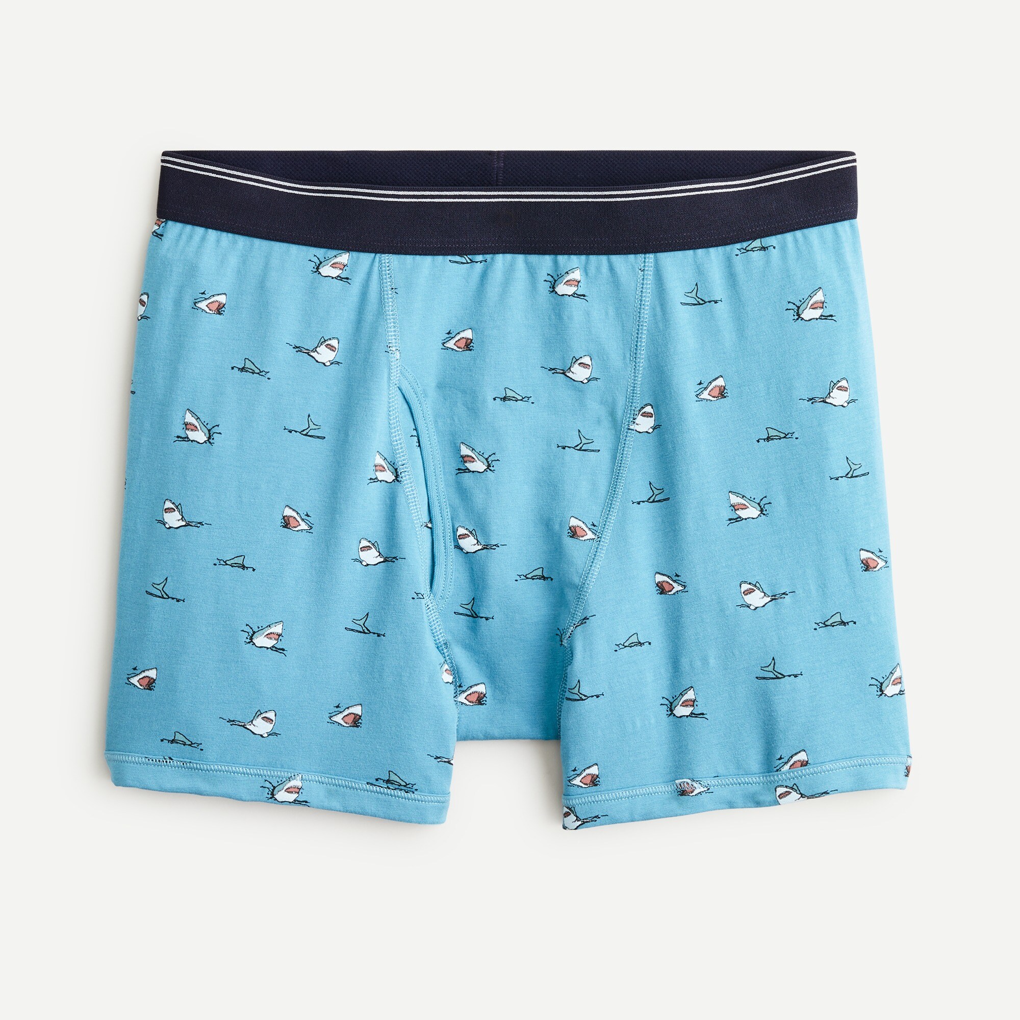 J.Crew Boxer Briefs In Shark Print For Men